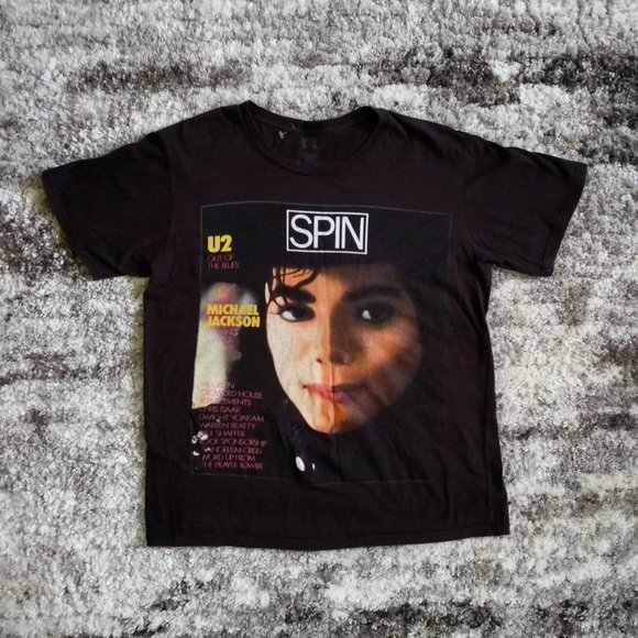 Large SPIN Mag MJ Shirt - Picture 1 of 1